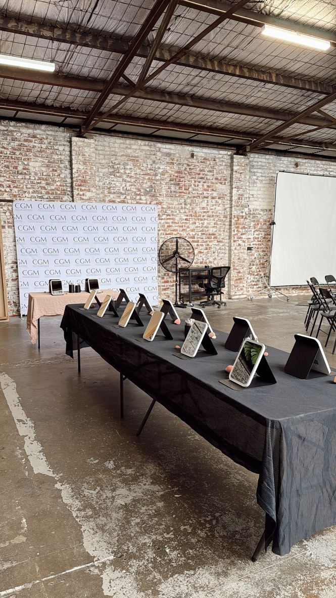 Workshop and event setup for a Country Girl Management live experience